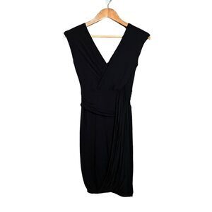 Bailey 44 waterfall dress in black. Size small